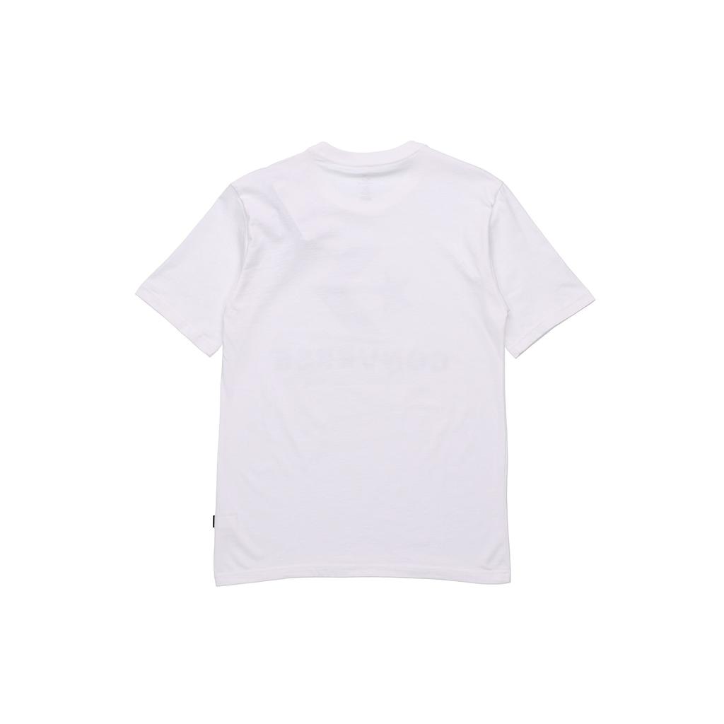 Converse Star CHEVRON Tee White OPTICAL White Men's 10018568-A02