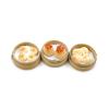 3Pcs 1/12 Scale Mini Simulation Steamer Basket Pan Fry Dumplings Roasted Wheat Model Dollhouse Kitchen Decoration Toys