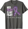 Domestic Violence Her My Fight Awareness Support Gift Unisex T-Shirt