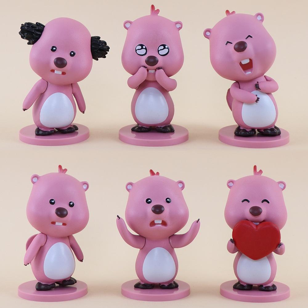 Popular Collectible Loopy Pvc Figure Assembly Required 6 Variants Available