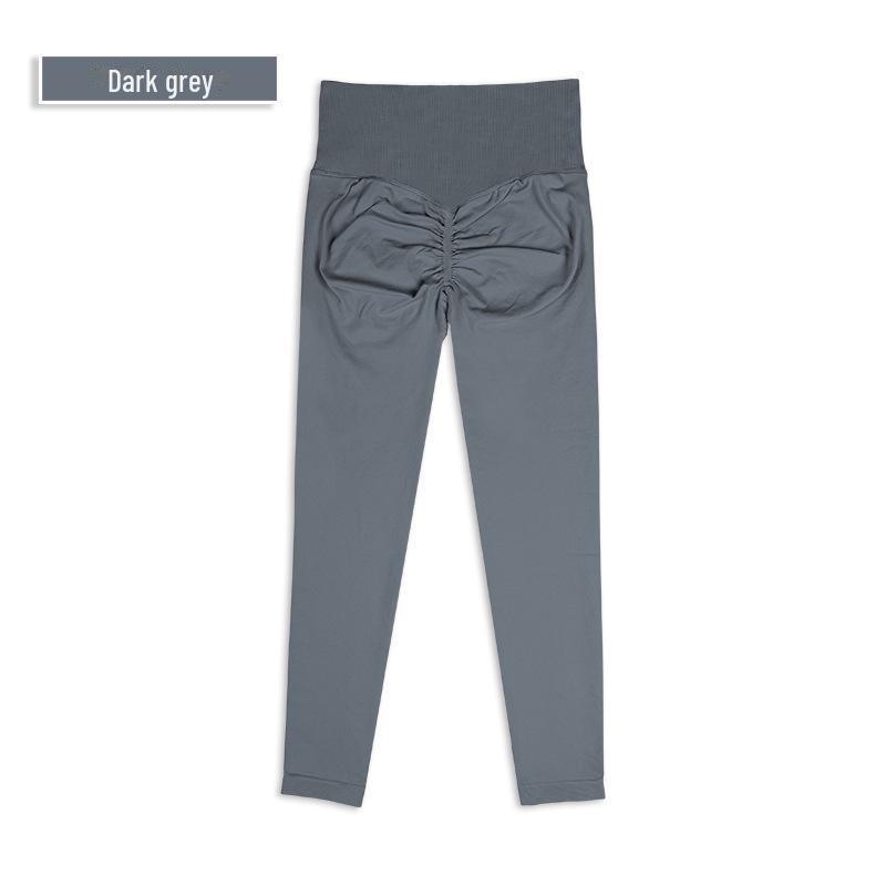 European & American DFYNE Seamless Yoga Fitness Trousers - Hip-Lifting, Tight Fit.