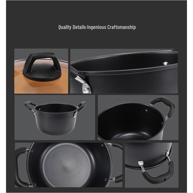 KOBACH Double Rust-Proof Fine Iron Cookware Set