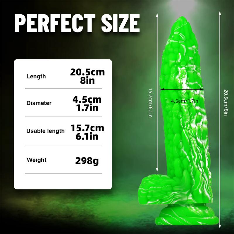 Female Bitter Gourd Silicone Simulation Dildo Masturbation Device for Men and Women Anal Expansion Anus Adult Products