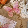 Butterfly Bookmarks Metal Bookmarks Butterfly Page Markers Chinese Style Book Markers Creative Bookmarks with Pendant