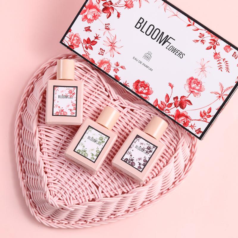 Women's Perfume Set Huayue Blooming Flower Perfume Lasting Light Fragrance Perfume Men