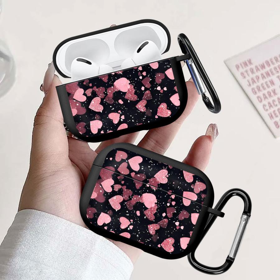 Hülle Für Airpods Pro Pro3 3 Pro2 2 1 4 Kopfhörerhüllen Abdeckung Rosa Herzförmig