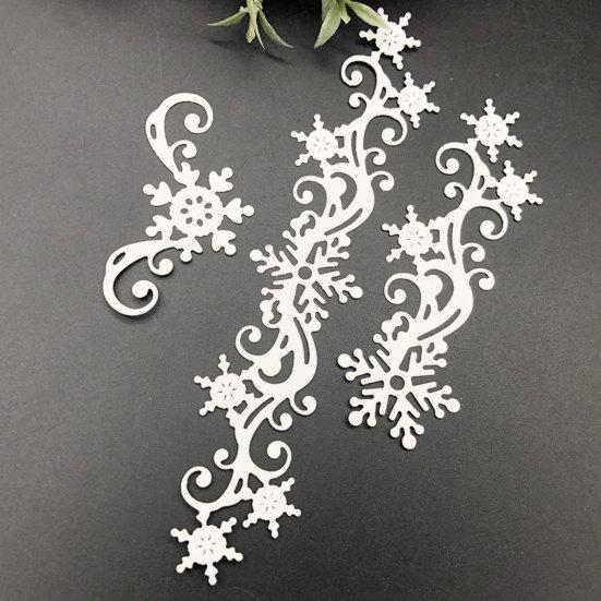 Snowflake Edge Shape Cutting Die DIY Paper Card Craft Stencil Decor Mold