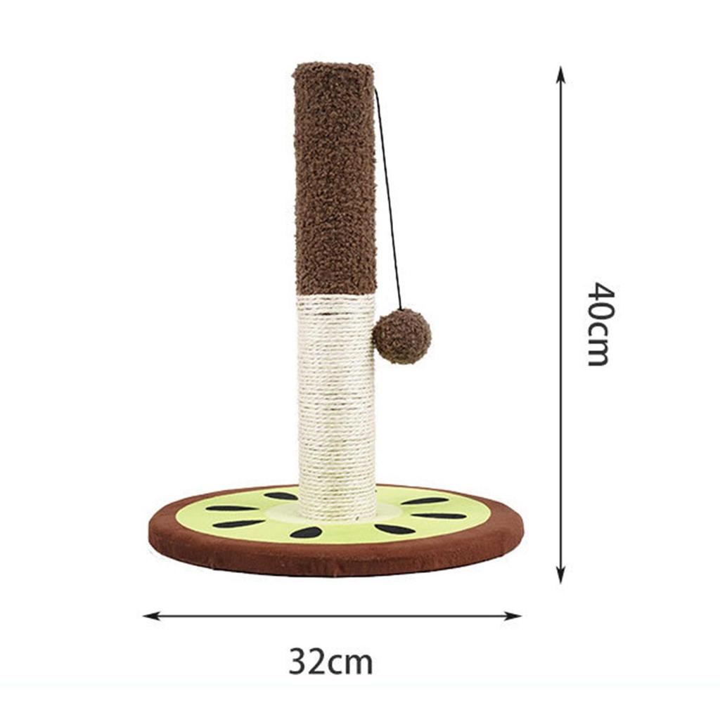 Post for Scratching Interactive Toys Scratcher with Ball Activity Centre Scratch Exercise