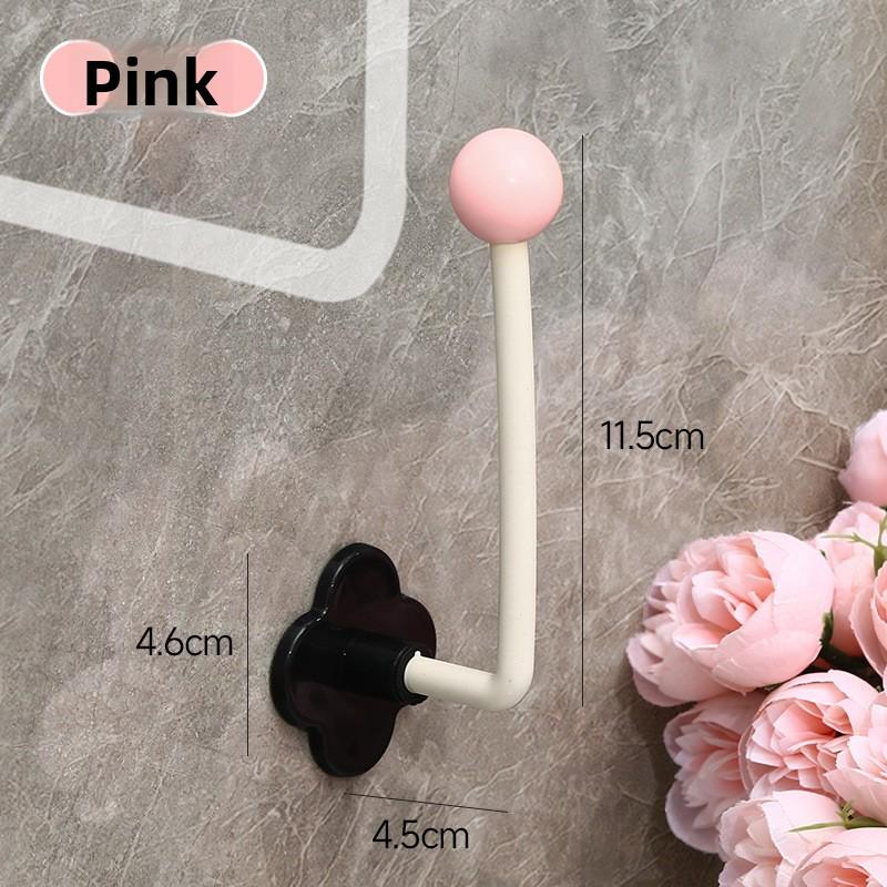

Wall-mounted Hook for Bathroom Hair Tie Storage