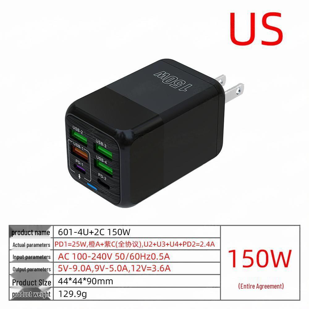 150W Multi-Port Super Fast Charging Adapter