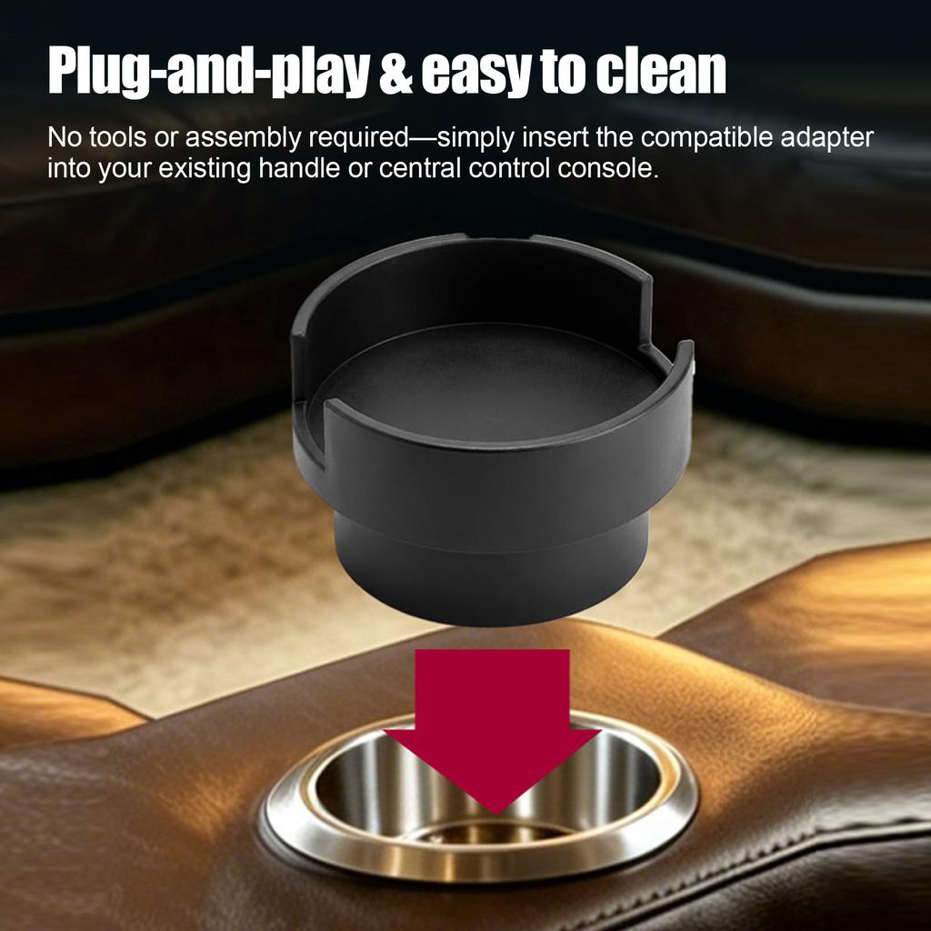 Sofa Cup Holder Adapter Expander Fits 3 6 Inch or 4 Inch Cup Holders Compatible with Large Cups Spill Prevention