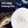 3pcs Quick Dissolving Water Soluble Line 20m Length PVA String Fishing String  Fishing Bait Bags