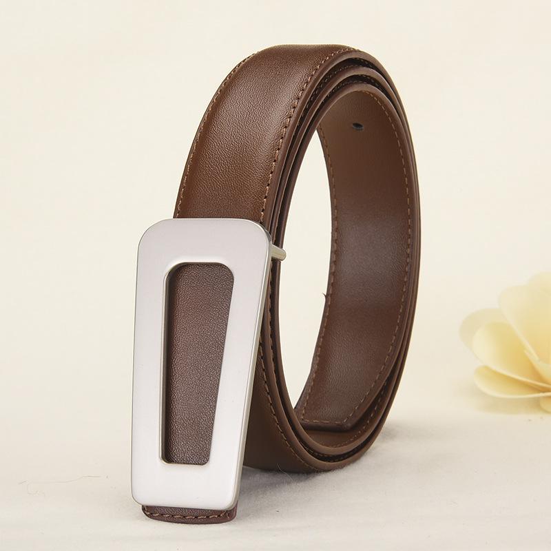 Belt Accessories Premium Black Women'S Skirt Women'S Leather Belt