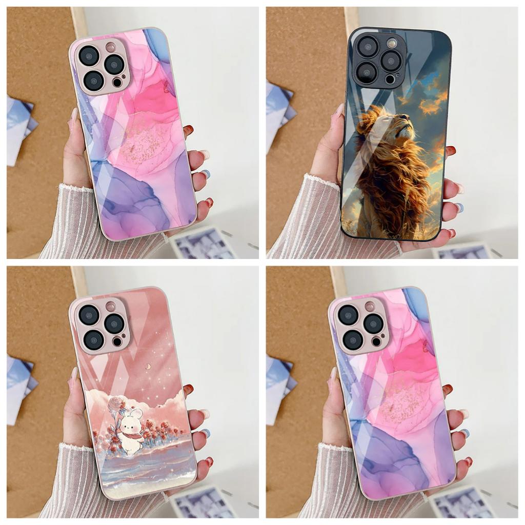 Phone Case for Samsung A53 A54 A52 5G A33 A32 A34 A51 Ultra S23 Plus S20 S21 FE A22 A25 for iPhone 14 15 16 Pro 13 14 Pro Max Tempered Glass Cases