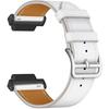 Leren band voor Garmin Forerunner 235 735 XT 230 220 630 620 stikkleur horlogeband voor Approach S20 S6 polsband armband metalen connectoren