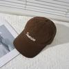 White raspberry powder baseball cap women's spring and autumn tide hat face cap