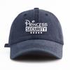 1pc Princess Security Print Washed Baseball Cap for AdultsMinimalist Retro Style Casual Soft Adjustable Dad HatPerfect As Gift