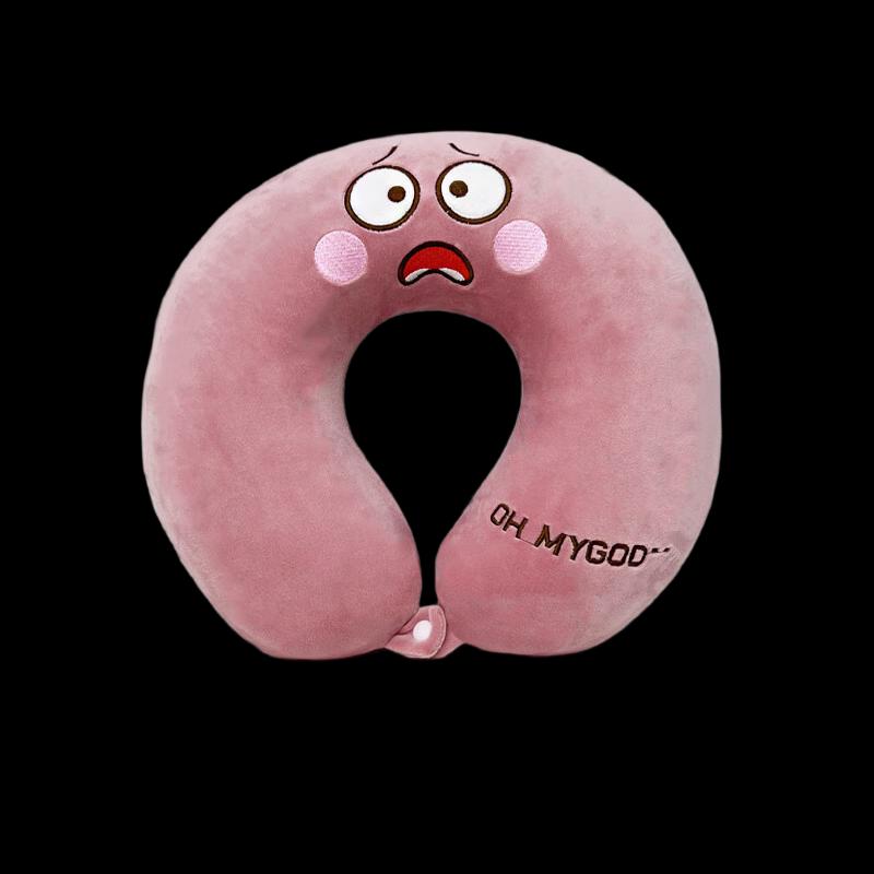 Cartoon U-shaped Travel Neck Pillow