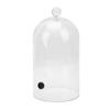 Smoking Cloche Dome Cover Lid for Food Drinks Acrylic Transparent Cocktail Smoker Dome Accessory