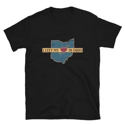 I Left My Heart In Ohio Emo Song T Shirt Nostalgia Concert When We Were Young