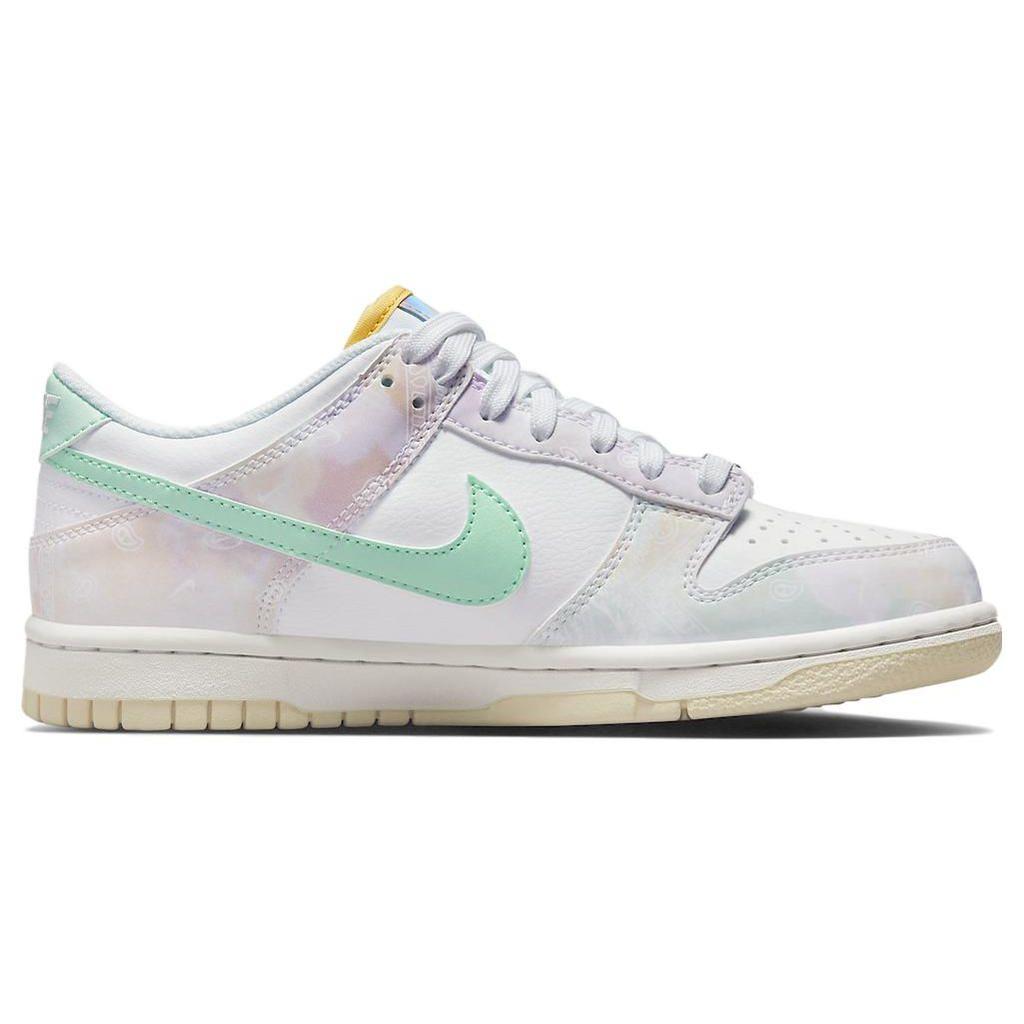 Nike Dunk Low GS Pastel Paisley Kids Sneakers White Phantom Mint-Foam FJ7707-131