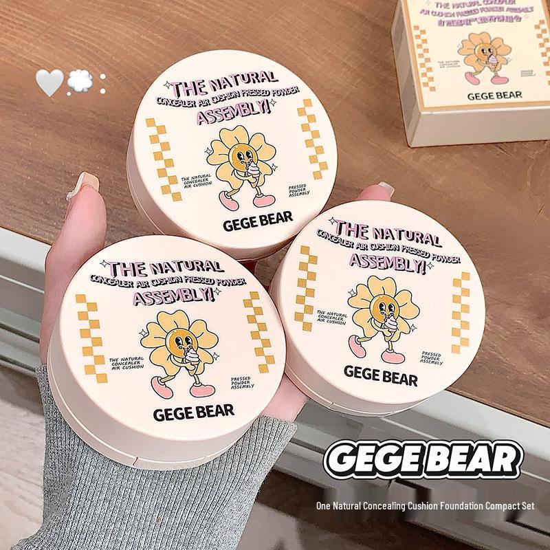 BB Crème Cushion d'Air - Longue Tenue, Couvrante, Sans Transfert, Sans Paquets, Compact 2-en-1 pour Femmes.