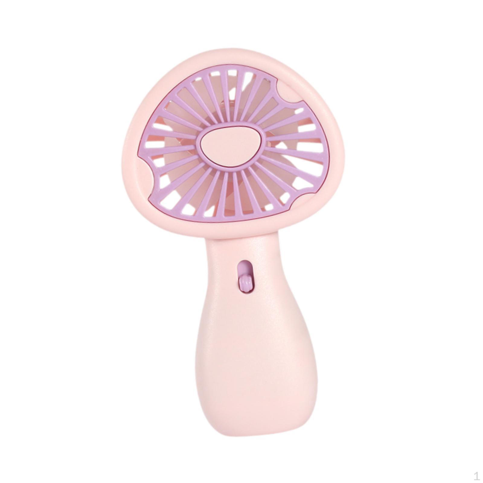 

Настольный вентилятор в форме гриба, симпатичный охлаждающий портативный персональный портативный для фиолетовый