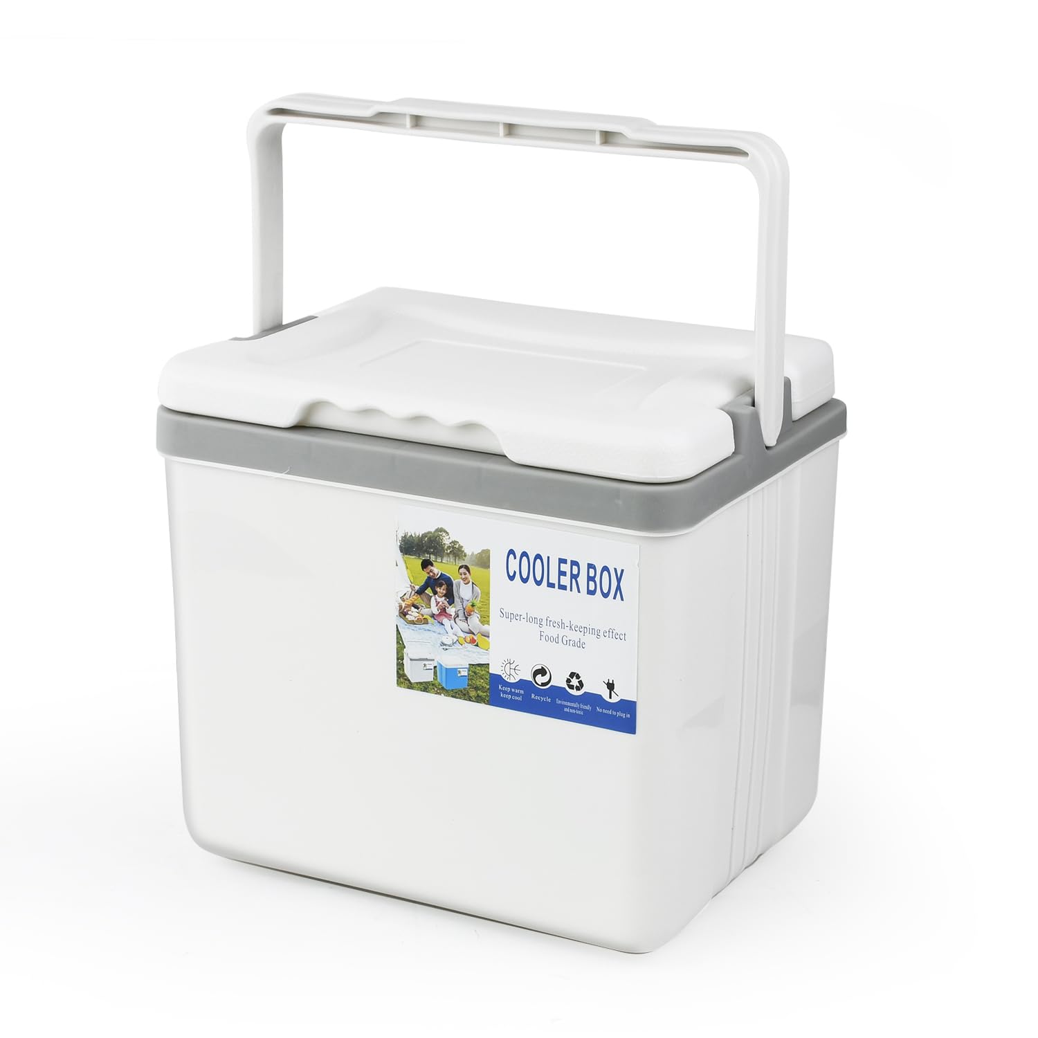 

seiyishi охладитель изолированный охладитель емкость тепловой сверхтвердый легкий в использовании спортивный рыболовный ящик, сумка, охладитель, коробка, 6/10/15/28 л, изоляция, легкий,