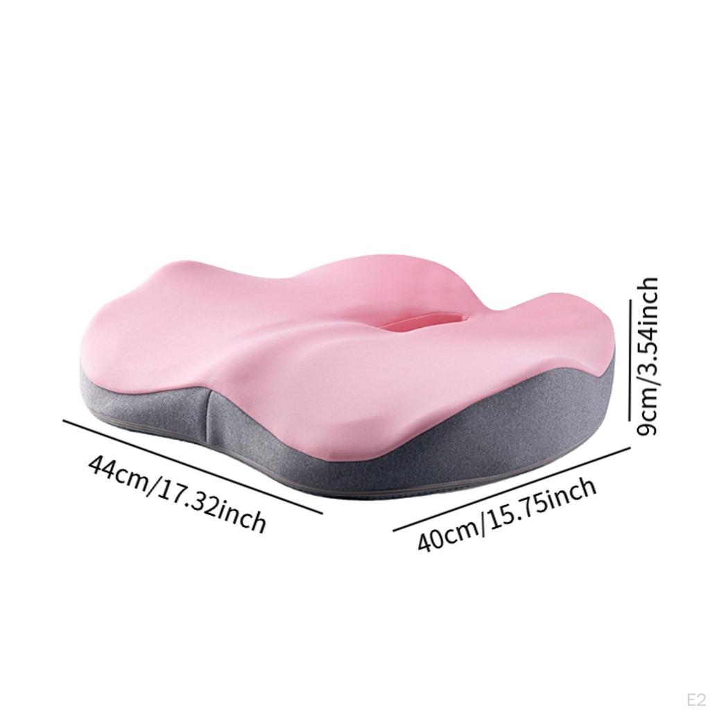Coccyx Pillow Seat Pad, Soft Cushion for Women in Home and Car Use