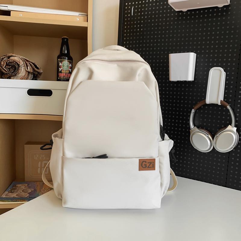 Studentenrucksack, Herren-Sportrucksack, einfarbig, Reiserucksack für Damen und Mädchen