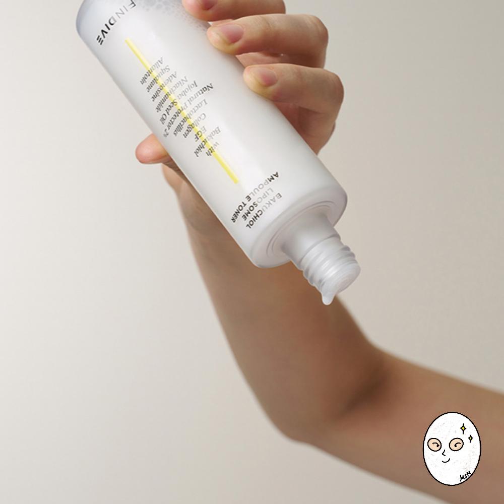 FINDIVE Bakuchiol Liposom Ampullen Toner 150ml