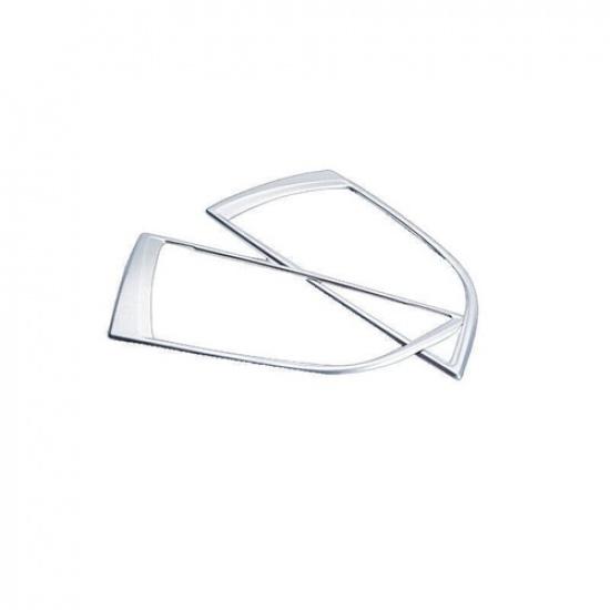 For BMW 1 Series F20 F21 12-15 Silver Steel Left And Right Air Outlet Vent Trim