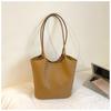 Tote Bag Women PU Woven Texture Large Capacity Office Daily Use