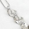 NON BRAND - Trilogy Diamond PendantNecklace K18WG/diamond Array