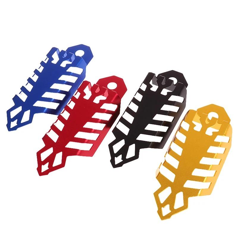1PC Universal Motorcycle Modified Motorcycle Shock Absorber Cover Front and Rear Fork Decorative Aluminum Anti Vibration Protector