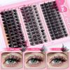 148 Clusters Mixed C-Song False Eyelash Set Diy Segmented Large-Capacity Thick Eyelashes
