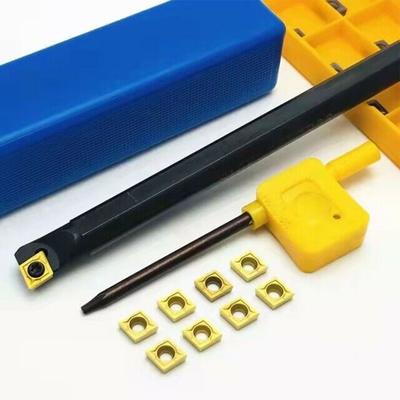 Carbide Tool Bar Turning Hole CCMT0602 Cutter Gold