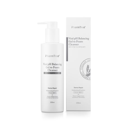 Vital Mildly Acidic Gel-to-Foam Cleanser