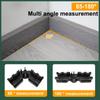 2-in-1 Angle Measuring and Cutting Tool Plastic Bevel Gauge and Mitre Box  for DIY