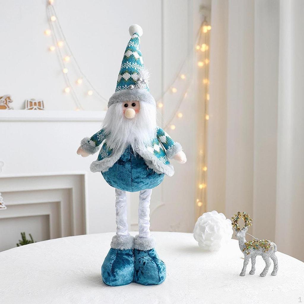Santa Claus Christmas Tabletop Decoration Doll Gift Ornament for Shelf Holiday