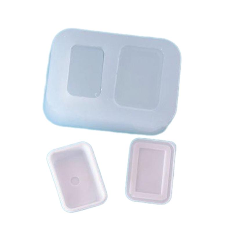 Miniatur Lebensmittel Silikonform Mini Dessert Tablett Platte UV Harzformen Puppenhaus Zubehör Küche Backwerkzeug Handwerk