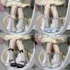 Lolita Summer Sheer Satin Bow Ankle Socks For Women With Breathable Fabrics