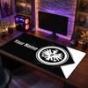 Tappetino per Mouse Grande Personalizzato Eintracht Frankfurt, Stampa Testo Nome Personalizzato, Tappetino da Scrivania Antiscivolo con Logo Calcio, Regalo per Gamer