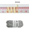 2mm Glowing Cotton Yarn for Handmade Hat Crochet Thread Supplies Knitting Yarn