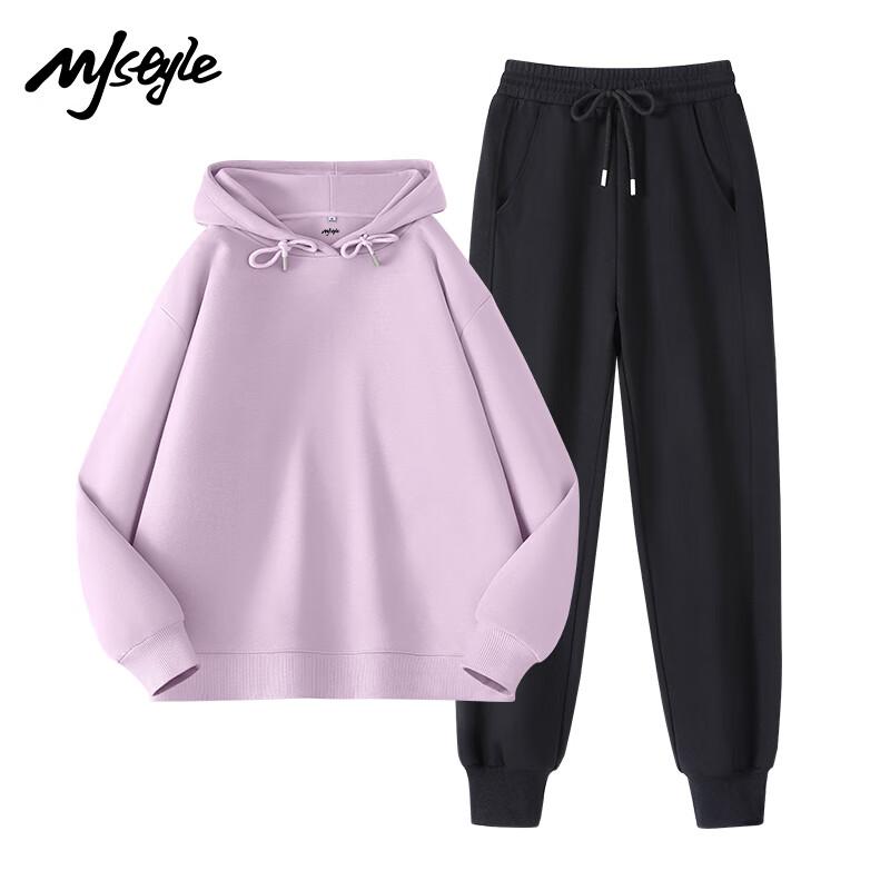 Women's Hooded Sweatshirt & Jogger Set