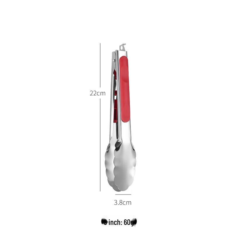Stainless Steel Anti-scalding Food Tongs Set