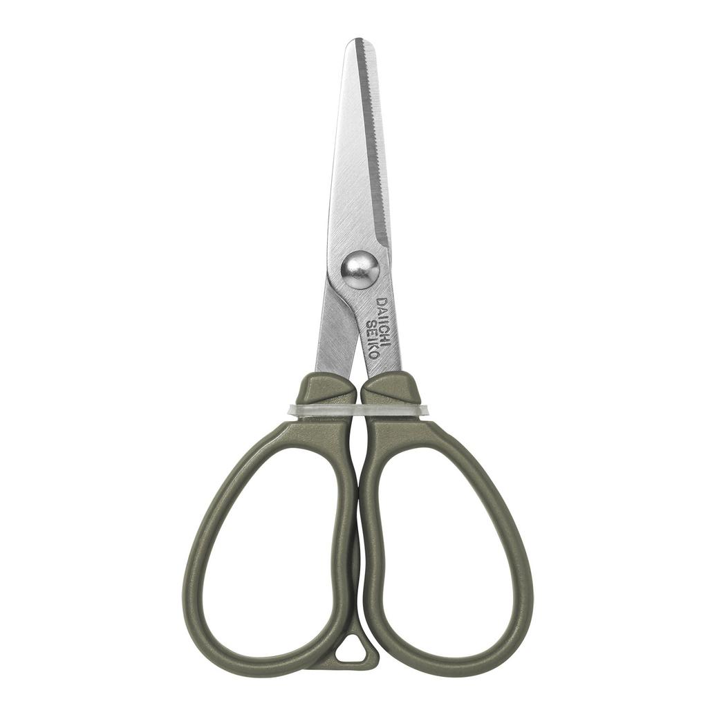 Daiichi Seiko Line Cutter MC Scissors 25 Foliage Green Fishing