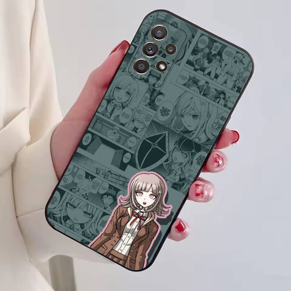 Danganronpa C-Chiaki Nanami Phone Case Black Silicone Soft For Samsung S25,S24,S21,S22,S23,S30,Ultra,S20,Plus,Fe,Lite