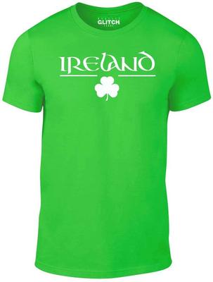 Ireland Men's T-Shirt - Irish Clover T Shirt Shamrock Design Tour Drinking Funny