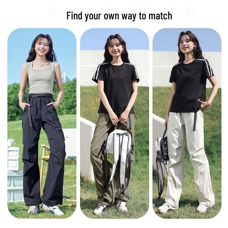 Baleno Women's Functional Cargo Parachute Pants